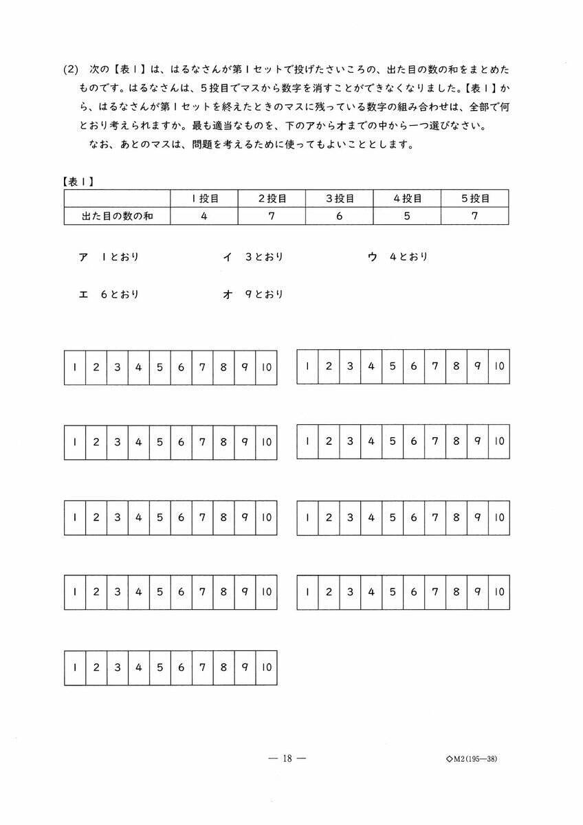 愛知県立中高一貫校入試2026「適性検査Ⅱ」試験問題と解答全て見せます 1月17日(土)に面接 合格発表は1月23日(金)
