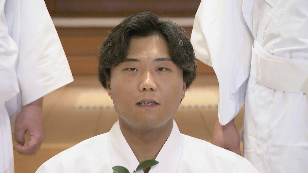 国府宮はだか祭 26歳の会社員が2度目の挑戦で“神男”に 今年は6人が志願 ｢元気で幸せになれる祭りにしたい｣ 3月1日が祭本番 愛知･稲沢市