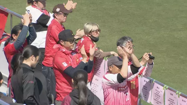 「朝日インテック・ラブリッジ名古屋がホームで開幕戦 プレナスなでしこリーグ1部 ヴィアマテラス宮崎と対戦」の画像