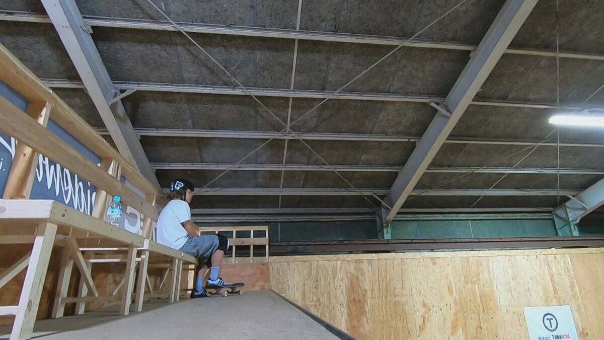 ｢コーチはつけない｣ 天才14歳のこだわり 両親が空き倉庫を練習場に “日本で1人しかできない”技も… アジア大会代表内定 スケートボード･パーク 志治群青