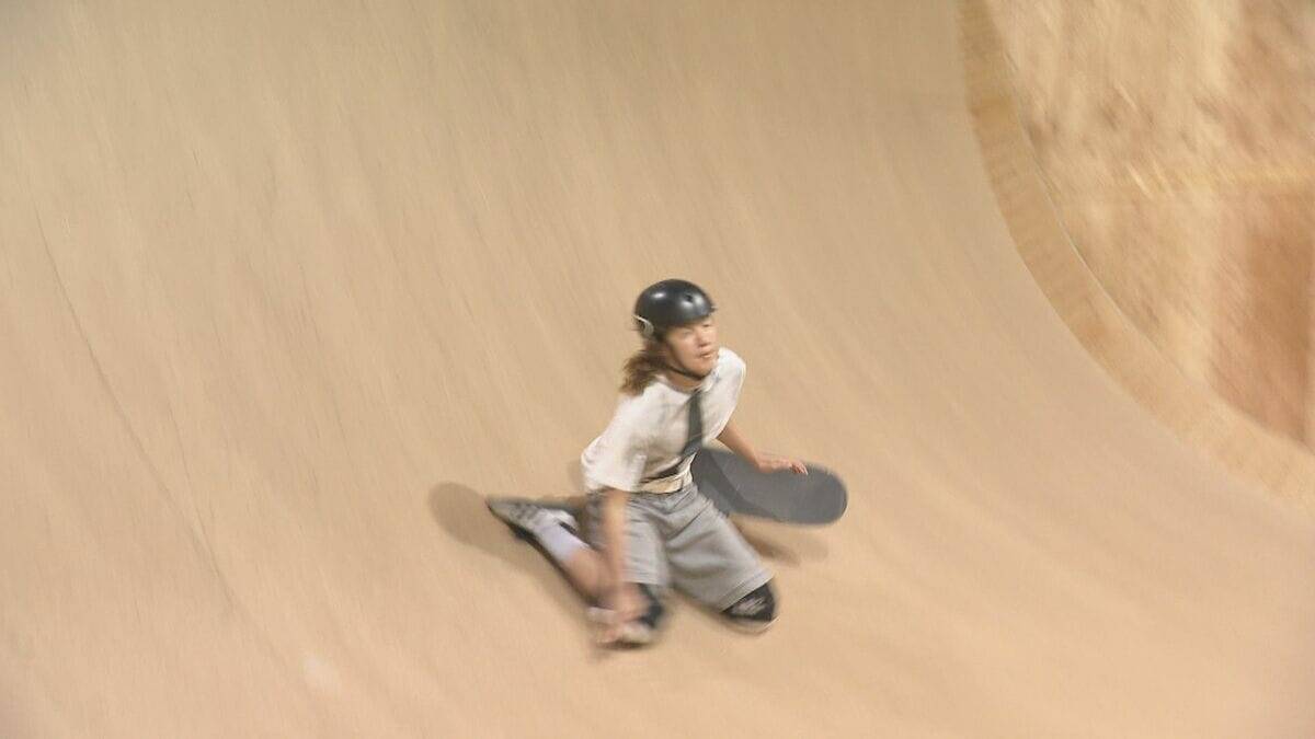 ｢コーチはつけない｣ 天才14歳のこだわり 両親が空き倉庫を練習場に “日本で1人しかできない”技も… アジア大会代表内定 スケートボード･パーク 志治群青