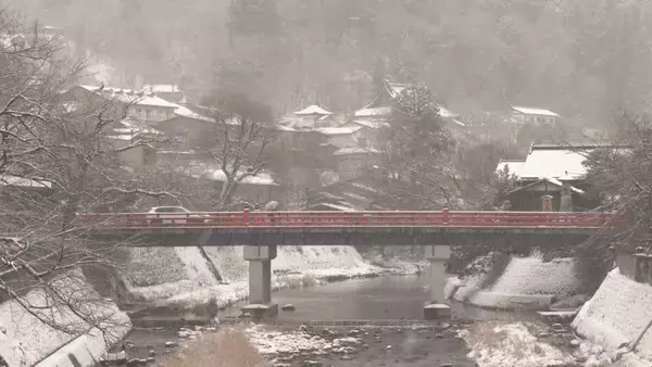 岐阜・白川村で積雪92センチ　“最長寒波”の影響で東海地方は25日昼まで大雪のおそれ