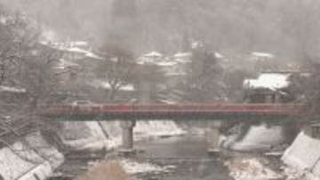 岐阜・白川村で積雪92センチ　“最長寒波”の影響で東海地方は25日昼まで大雪のおそれ
