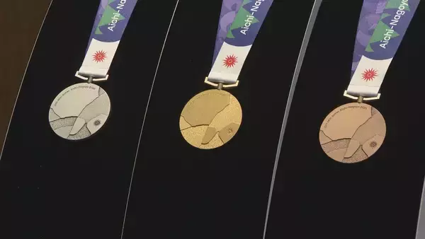 アジア大会の｢メダル｣ どんなデザイン？｢セラミック円板を何度も割って…｣ 金メダルの重さは約265g デザインは誰が？