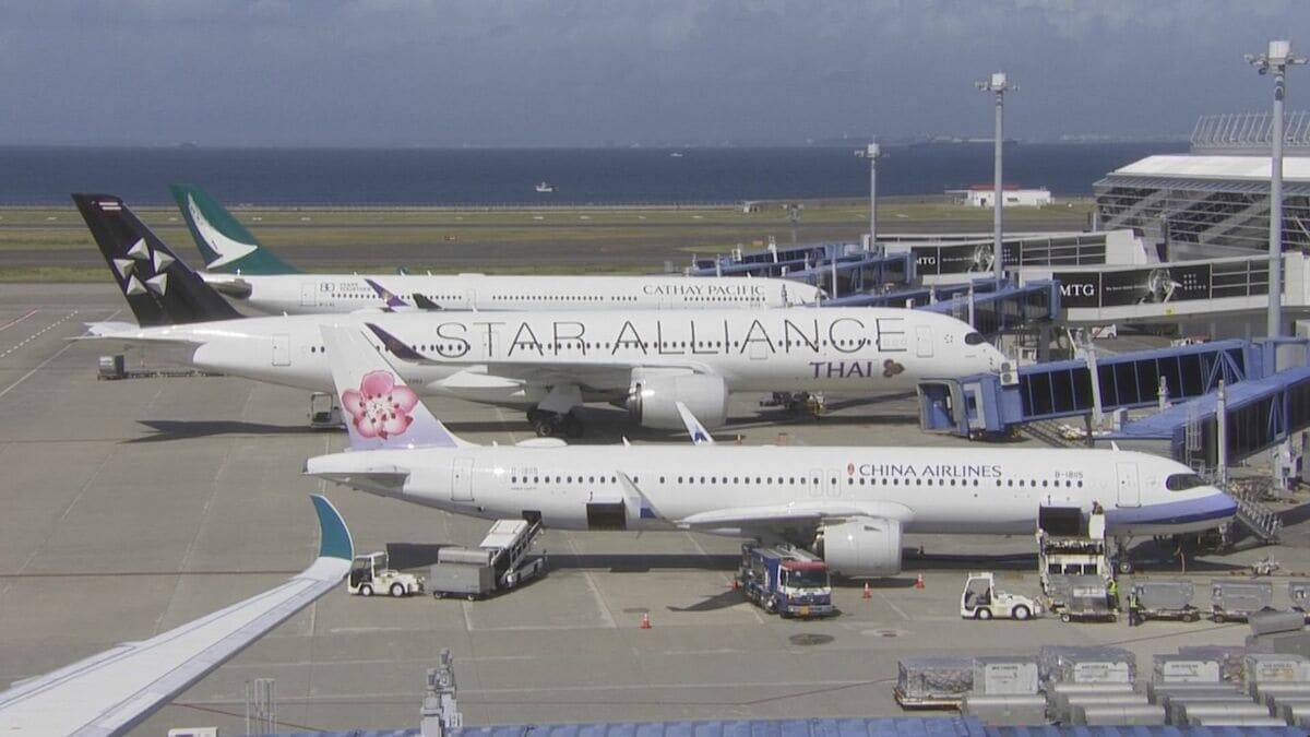 お盆休み 人気の旅先は？中部空港は出国ピーク 国際線予約者数は去年の8割程度に 日中関係悪化などが影響