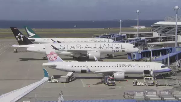 「お盆休み 人気の旅先は？中部空港は出国ピーク 国際線予約者数は去年の8割程度に 日中関係悪化などが影響」の画像