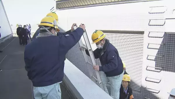 「77分後に津波が… 運送会社集まる地区で避難訓練 南海トラフ巨大地震で最大2.9メートルの津波想定 毎年3月11日に実施  愛知･豊橋市」の画像