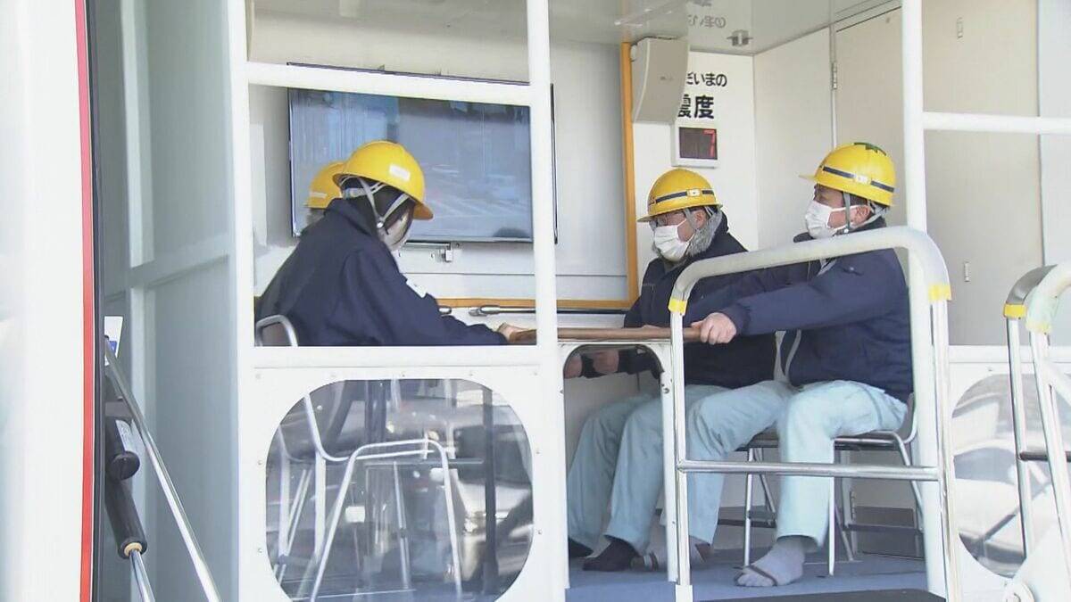 77分後に津波が… 運送会社集まる地区で避難訓練 南海トラフ巨大地震で最大2.9メートルの津波想定 毎年3月11日に実施  愛知･豊橋市