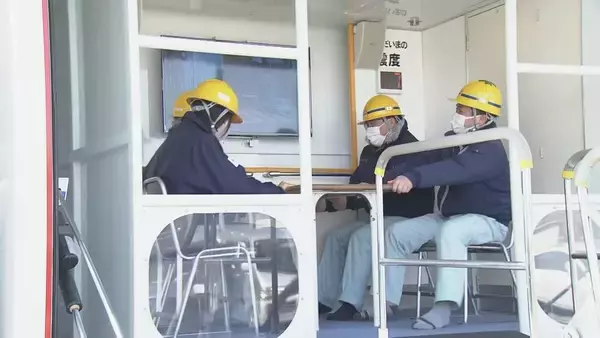 「77分後に津波が… 運送会社集まる地区で避難訓練 南海トラフ巨大地震で最大2.9メートルの津波想定 毎年3月11日に実施  愛知･豊橋市」の画像