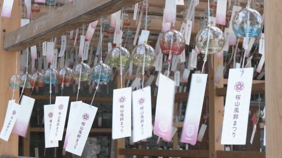 夏に涼しさ届ける｢桜山風鈴まつり｣ 約2000個が澄んだ音色を響かせる きっかけはコロナ禍 岐阜･高山市の新しい風物詩に