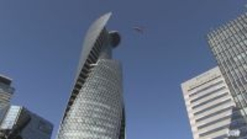 医療を学ぶ専門学校生たちが消防と南海トラフ地震に備えた防災訓練 ｢素早い判断で人を助けられるように｣ 名古屋のスパイラルタワーズ