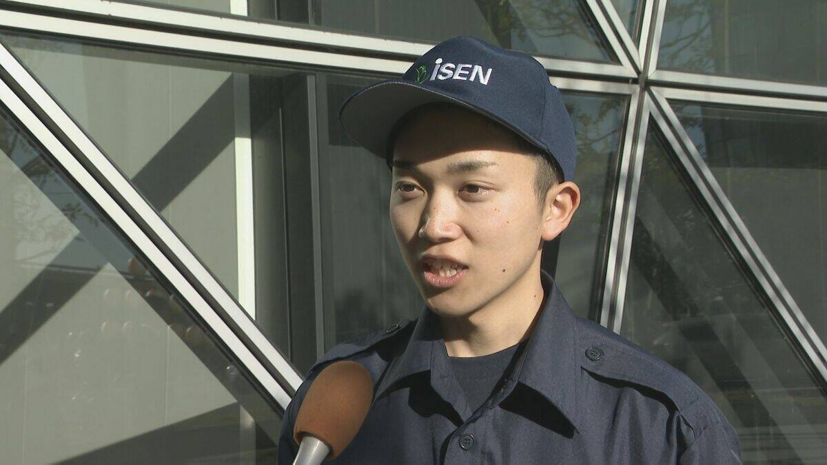 医療を学ぶ専門学校生たちが消防と南海トラフ地震に備えた防災訓練 ｢素早い判断で人を助けられるように｣ 名古屋のスパイラルタワーズ