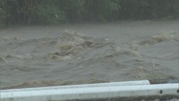 三重･津市の｢波瀬川｣ 増水し周辺の道路は冠水 雲出川には｢レベル4氾濫危険警報｣ 台風6号が東海地方に最接近【台風情報】