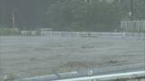 「三重･津市の｢波瀬川｣ 増水し周辺の道路は冠水 雲出川には｢レベル4氾濫危険警報｣ 台風6号が東海地方に最接近【台風情報】」の画像2