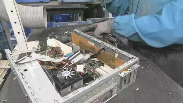 「“ごみ”から大量の金が!? パソコン基板1トンから天然金鉱山の数十倍の金 “都市鉱山”が資源不足の日本を救う?」の画像