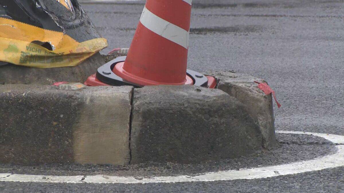 中央分離帯に衝突…酒気帯び運転の疑いで会社役員を逮捕 「運転代行に事故られてとんずらこかれた」と立ち去っていた 容疑を否認 名古屋・守山区【画像あり】