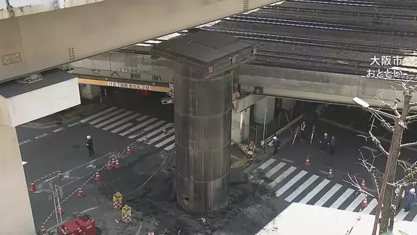 「下水道工事の巨大な鋼鉄管が地面を突き破る…大阪の事案を受け動いた名古屋市上下水道局 工事現場の「立坑」を目視で総点検」の画像