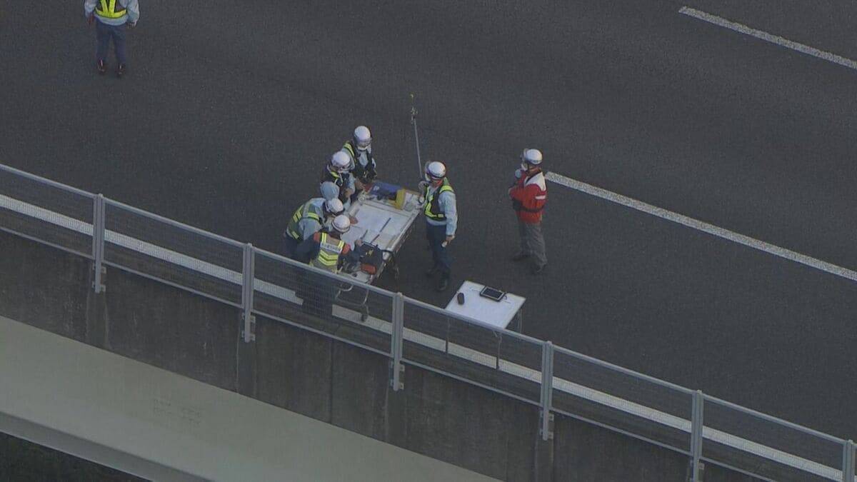 【速報】伊勢湾岸道で車同士の事故 11人ケガか 全員意識あり 愛知･飛島村