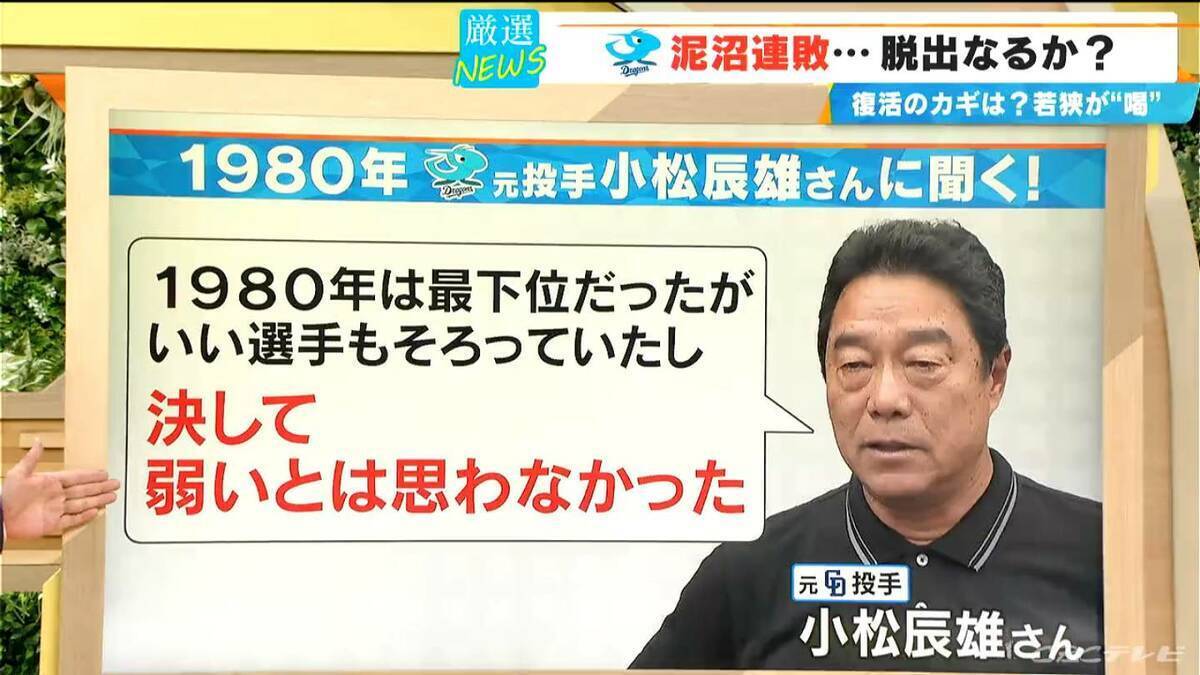 中日 借金13の“泥沼連敗”は2年後優勝への予兆…？ 球団史上最低勝率の1980年と酷似 【若狭敬一が分析】