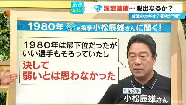 「中日 借金13の“泥沼連敗”は2年後優勝への予兆…？ 球団史上最低勝率の1980年と酷似 【若狭敬一が分析】」の画像