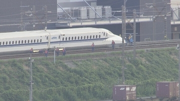 「早く帰りたい」名古屋駅が混雑…東海道新幹線が一時全線で運転見合わせ