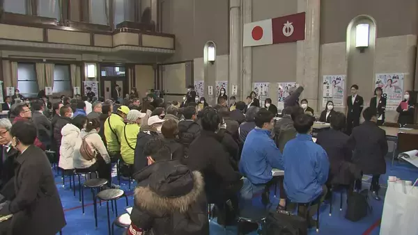 衆議院選挙公示  東海地方も選挙戦スタート 愛知・岐阜・三重で102人が立候補届け出（午前11時半時点）【衆議院選挙2026】