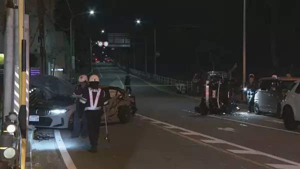 「名古屋で信号待ちの車5台に乗用車が突っ込む… 20～50代の男女3人を病院に搬送 千種区」の画像