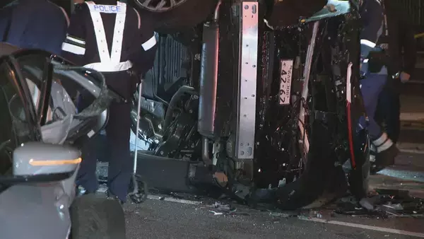 「名古屋で信号待ちの車5台に乗用車が突っ込む… 20～50代の男女3人を病院に搬送 千種区」の画像