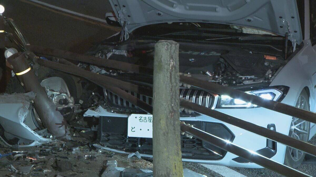 名古屋で信号待ちの車5台に乗用車が突っ込む… 20～50代の男女3人を病院に搬送 千種区