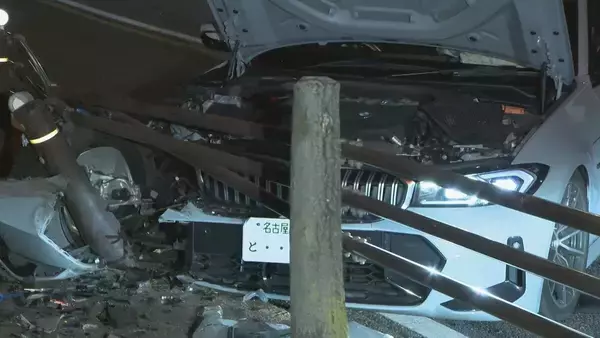 「名古屋で信号待ちの車5台に乗用車が突っ込む… 20～50代の男女3人を病院に搬送 千種区」の画像