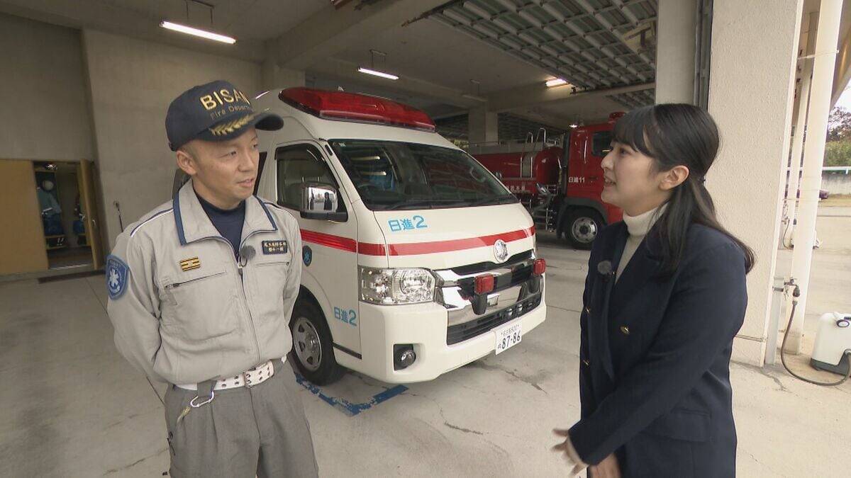 駆け付けた救急隊員がマイナ保険証を読み取ると…服用している薬や受診歴など患者情報が迅速にタブレットに “マイナ救急”の現場は｢とても助かっている｣  愛知・尾三消防本部