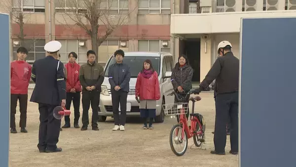 「ことし4月から自転車“青切符”始まる 警察がシェアサイクル事業者に周知 ｢利用者にいかに通知していくかが大事｣ 自転車の安全利用呼びかけ」の画像