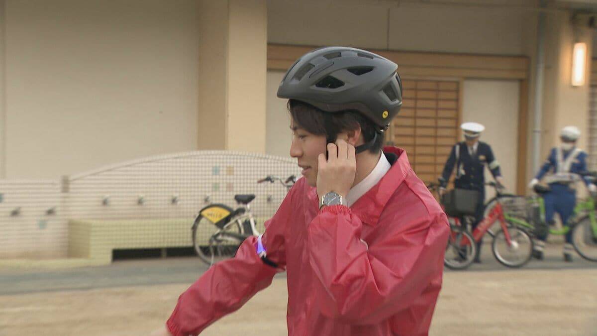 ことし4月から自転車“青切符”始まる 警察がシェアサイクル事業者に周知 ｢利用者にいかに通知していくかが大事｣ 自転車の安全利用呼びかけ