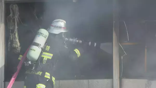 「宿泊施設で火事 焼け跡から性別の分からない1人の遺体 職員1人と連絡取れず 今月18日から営業中止で出火当時利用者おらず 愛知・常滑市」の画像