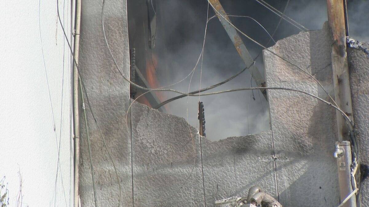 宿泊施設で火事 焼け跡から性別の分からない1人の遺体 職員1人と連絡取れず 今月18日から営業中止で出火当時利用者おらず 愛知・常滑市