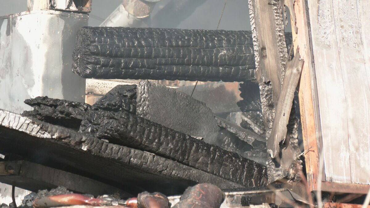 “大工の作業場”で火災 隣の住宅や田んぼにも燃え移る 消防隊が高齢男性を見つける けがなし 岐阜・高山市朝日町