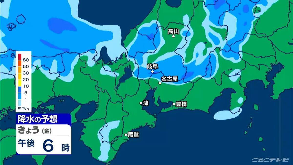 雷や強い雨に注意 いつどこで降る？最新の雨シミュレーション あすは晴れて夏日の所も 愛知･名古屋･岐阜･三重の天気予報（5/1 昼）