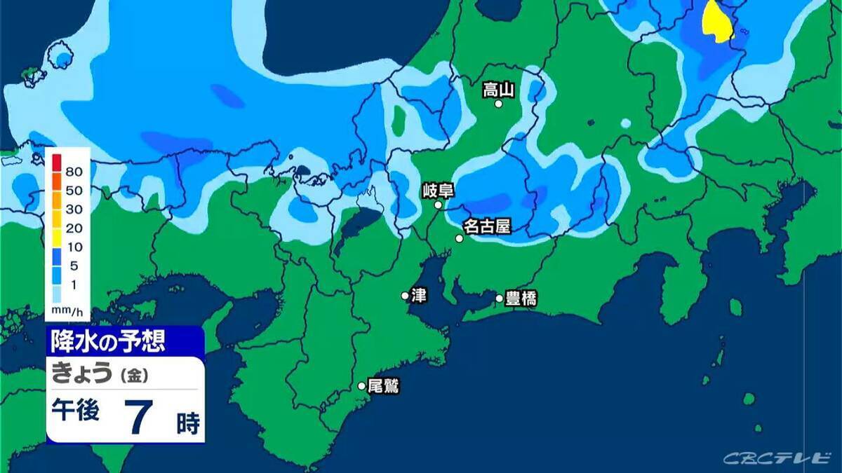 雷や強い雨に注意 いつどこで降る？最新の雨シミュレーション あすは晴れて夏日の所も 愛知･名古屋･岐阜･三重の天気予報（5/1 昼）