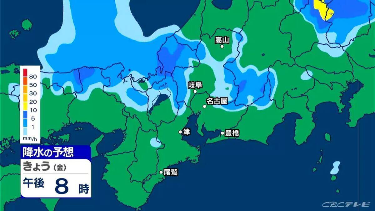 雷や強い雨に注意 いつどこで降る？最新の雨シミュレーション あすは晴れて夏日の所も 愛知･名古屋･岐阜･三重の天気予報（5/1 昼）