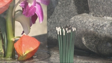 ｢迷惑かけたくない｣ 墓じまいを検討する人も “盆の入り”で多くの人が墓参り ご先祖様へ感謝や近況を… 八事霊園 名古屋