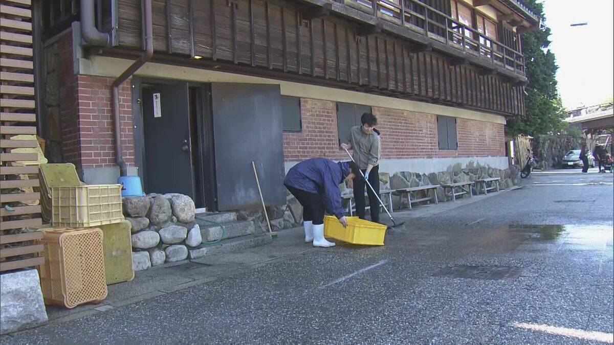 水没した車や陥没した道路… 東海地方にも被害もたらした台風6号 各地で6月の観測史上最大の雨量に 川の増水や地盤の緩みに引き続き注意