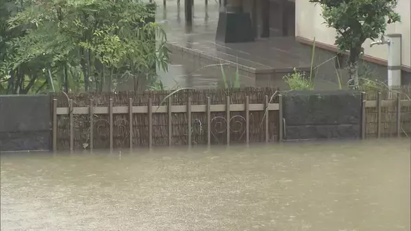 「水没した車や陥没した道路… 東海地方にも被害もたらした台風6号 各地で6月の観測史上最大の雨量に 川の増水や地盤の緩みに引き続き注意」の画像