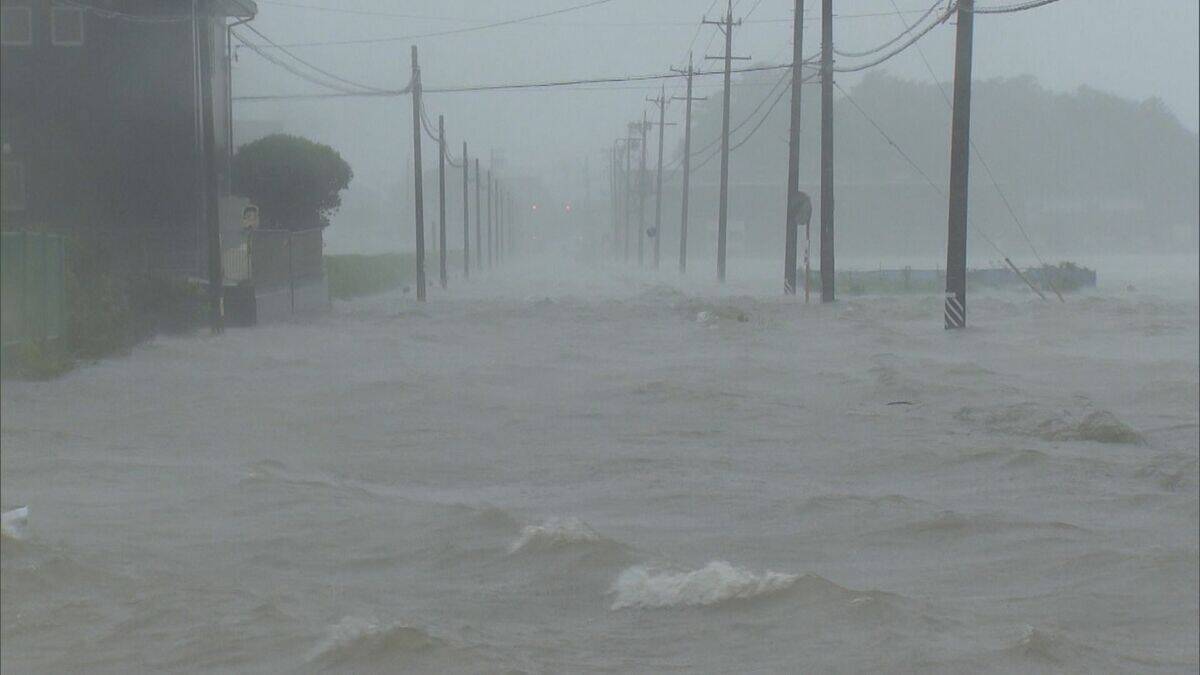 水没した車や陥没した道路… 東海地方にも被害もたらした台風6号 各地で6月の観測史上最大の雨量に 川の増水や地盤の緩みに引き続き注意