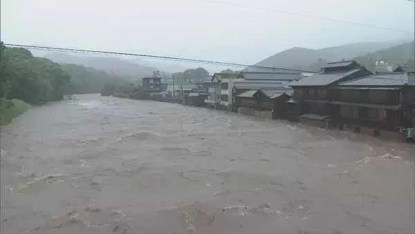「水没した車や陥没した道路… 東海地方にも被害もたらした台風6号 各地で6月の観測史上最大の雨量に 川の増水や地盤の緩みに引き続き注意」の画像