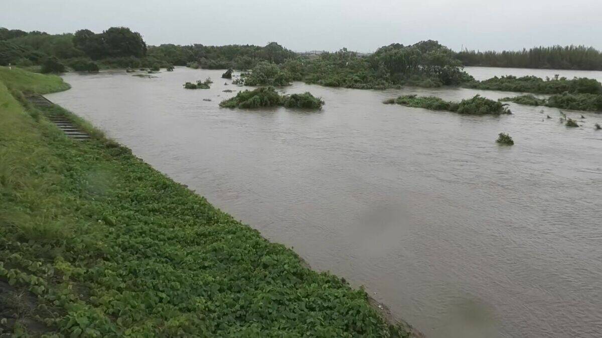 水没した車や陥没した道路… 東海地方にも被害もたらした台風6号 各地で6月の観測史上最大の雨量に 川の増水や地盤の緩みに引き続き注意