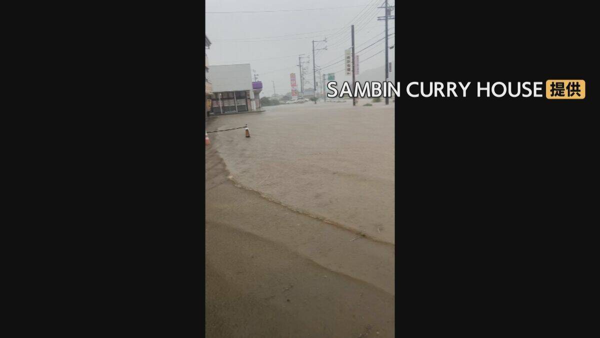 水没した車や陥没した道路… 東海地方にも被害もたらした台風6号 各地で6月の観測史上最大の雨量に 川の増水や地盤の緩みに引き続き注意