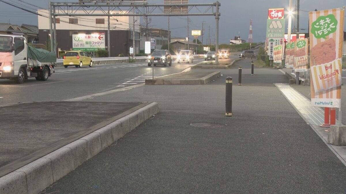 ダンプカーと自転車が衝突…自転車の男性（７８）が死亡　愛知・蟹江町