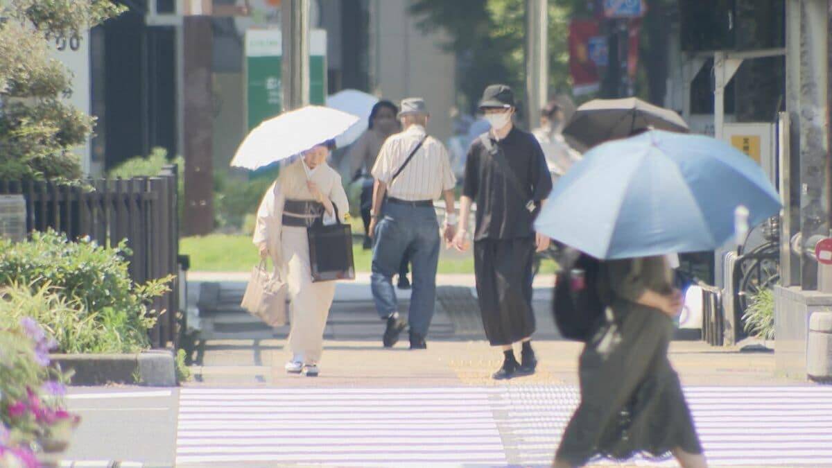 最高気温は名古屋･岐阜で37℃予想 東海地方は各地で2日連続の｢猛暑日｣に 愛知･三重に熱中症警戒アラート
