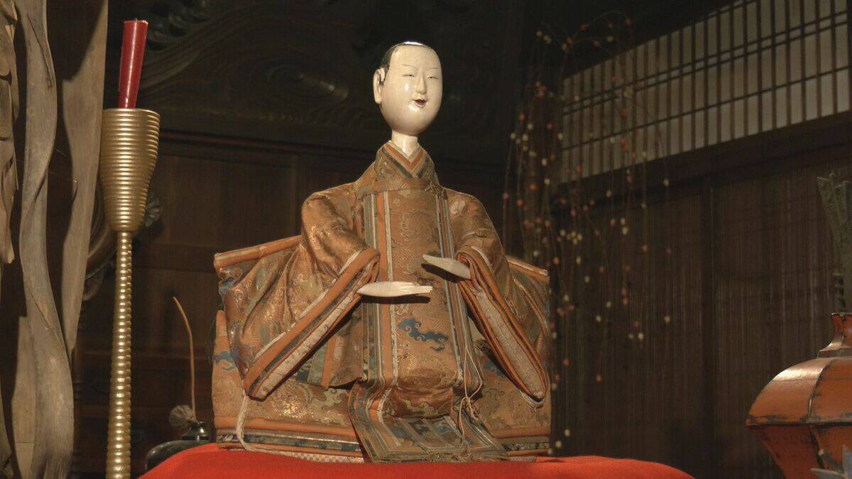 桃の節句を前に｢おひな様展｣ 江戸時代から明治時代に作られた貴重な人形が古民家を彩る 岐阜･下呂市の“銀花荘”