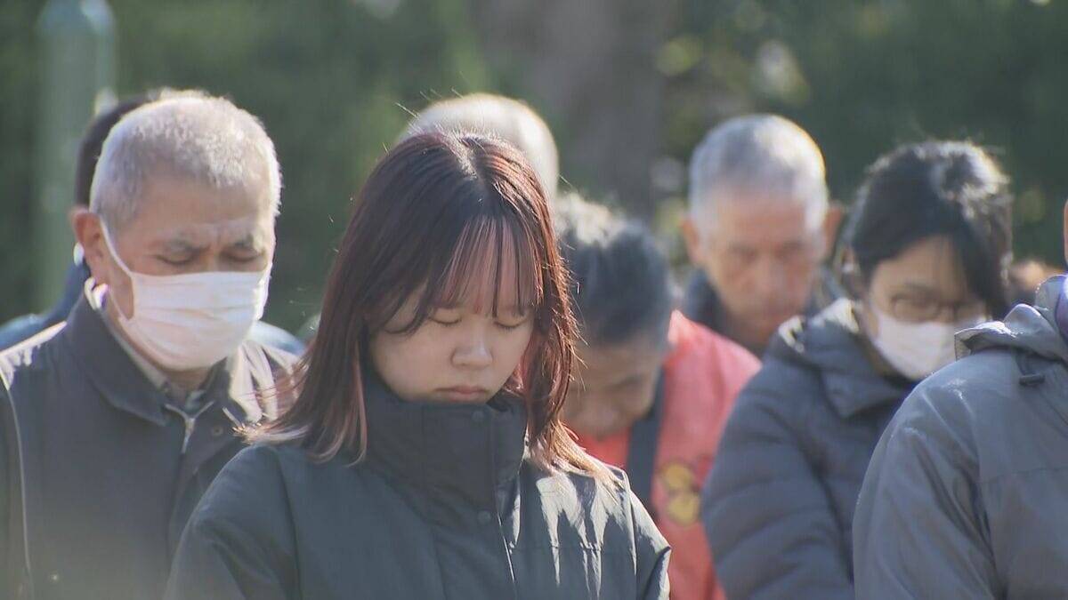 ｢15年でこんなに忘れかけられている…｣  被災地支援を続けるボランティア団体などが東日本大震災追悼式開く 名古屋・鶴舞公園